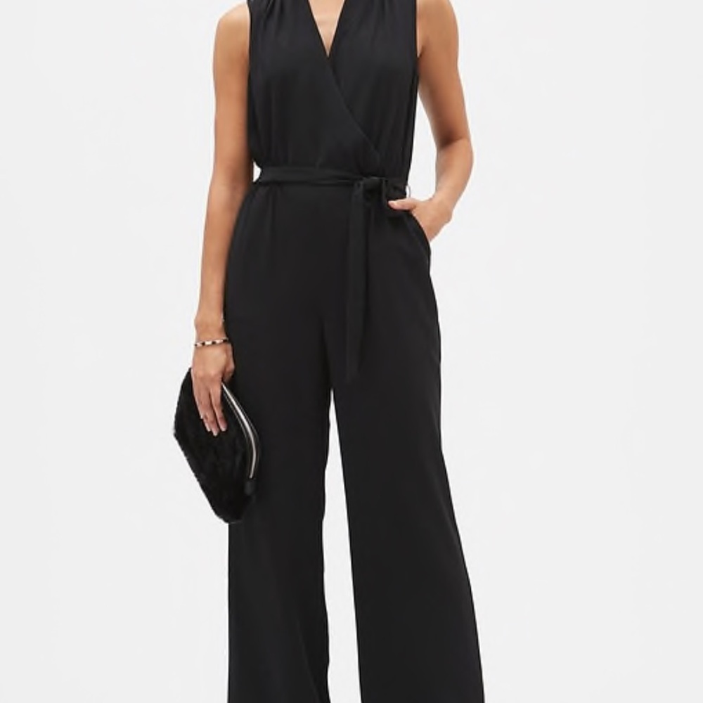 Banana Republic Black Jumpsuit